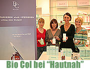 für schöne, glatte und reine Haut. Bio-Col Kosmetik bei HAUTNAH in den Fünf Höfen (Foto. Martin Schmitz)